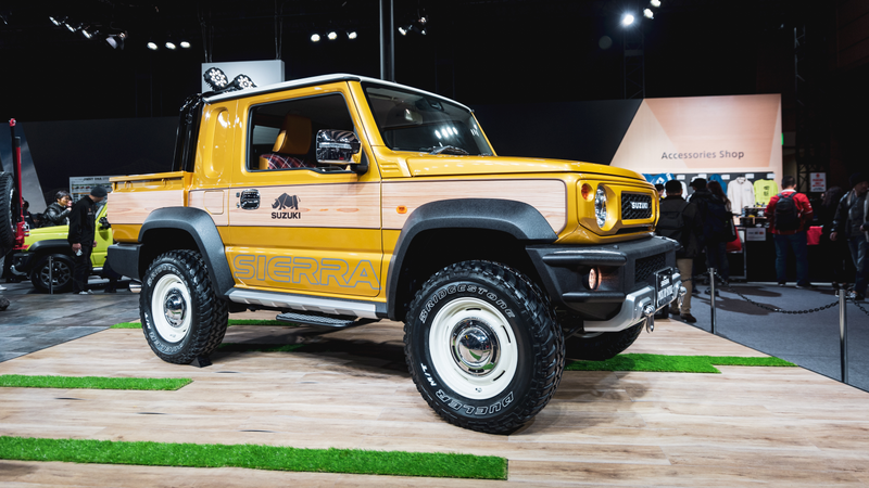 Illustration for article titled The Suzuki Jimny Is Japan's Next Great Tuner Car
